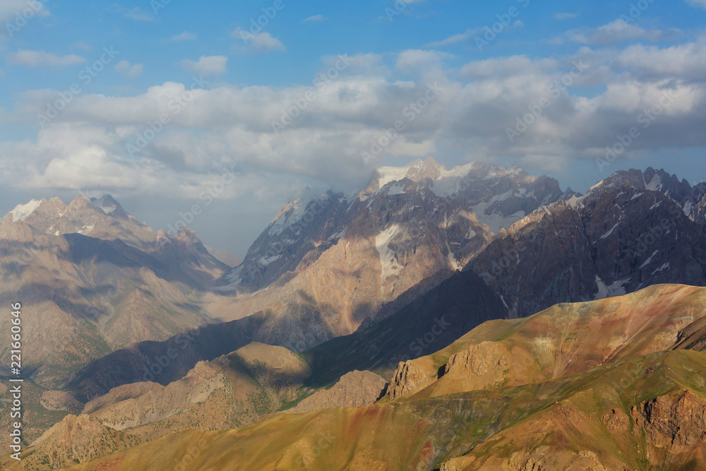 Obraz premium Fann mountains