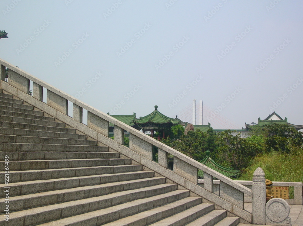 滕王閣の階段/中国南昌