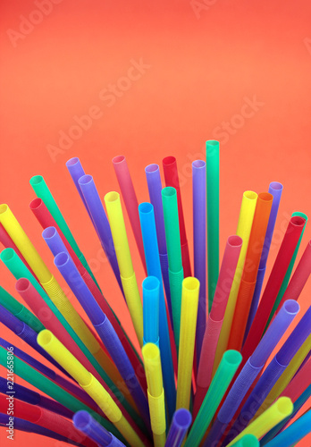 straw straws plastic drinking straw background colourful  full screen single use pollution disposable beverage stock photo photograph image picture