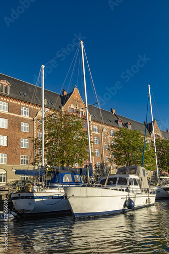 Canal in Copenhagen, Denmark