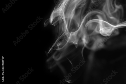 Smoke cloud as background