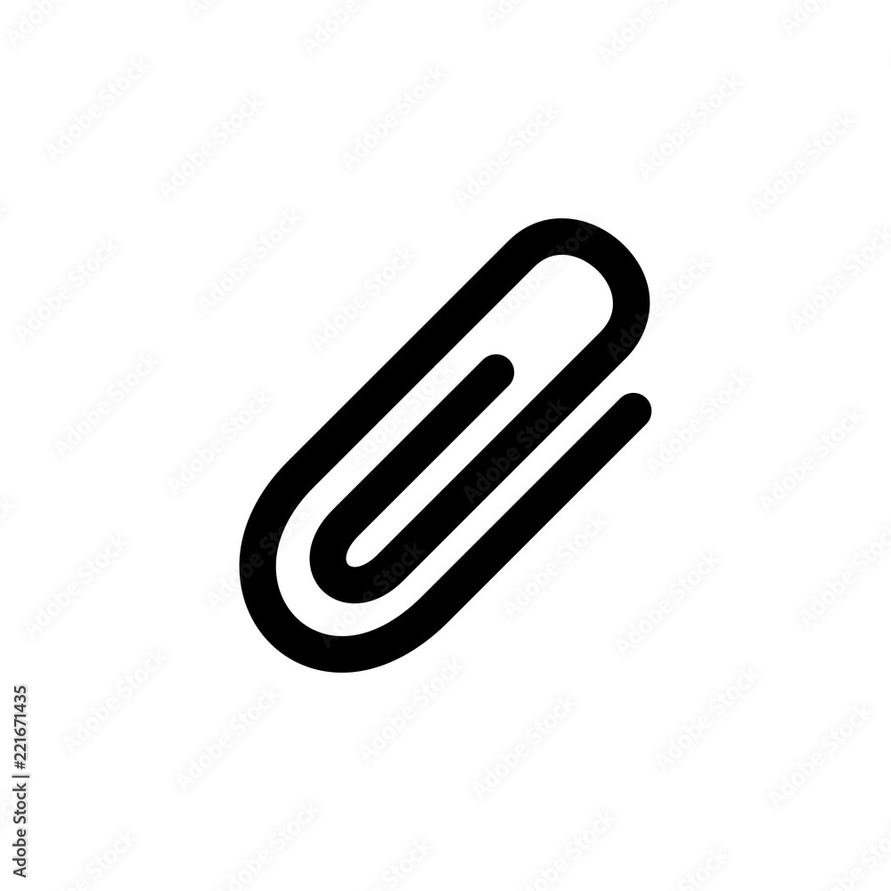 Paperclip vector icon isolated on background. Trendy sweet symbol. Pixel perfect. illustration EPS 10. Paperclip vector icon isolated on background. Trendy sweet symbol. Pixel perfect. illustration EPS 10.