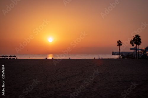 Sonnenaufgang in Valencia 1