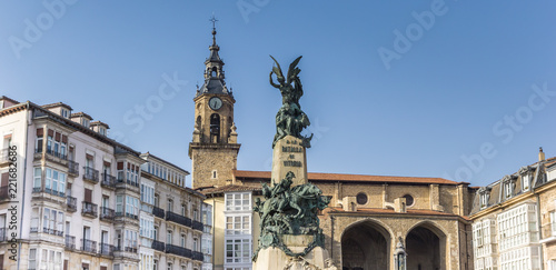 Photos Panorama of the Virgen square in Vitoria-Gasteiz, Spain