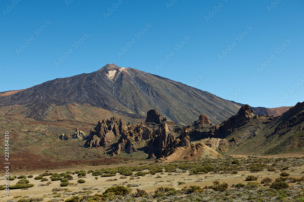 Teide volcano in spain