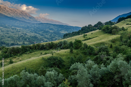 La Majella al tramonto - Rocca Caramanico