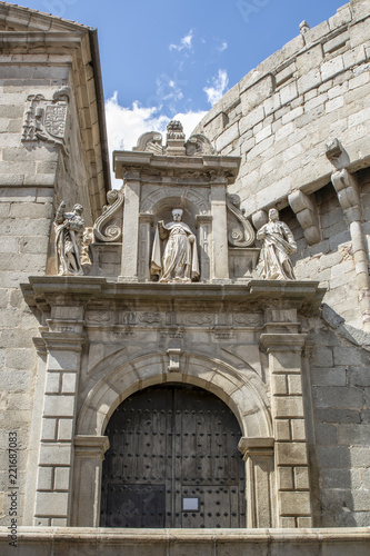 Capilla de San Segundo adosada a la catedral de  Avila, España photo
