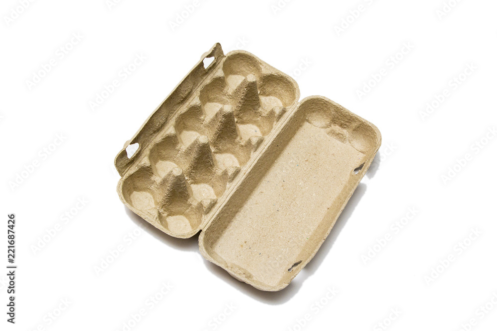 Chicken eggs on white background Chicken eggs on white background