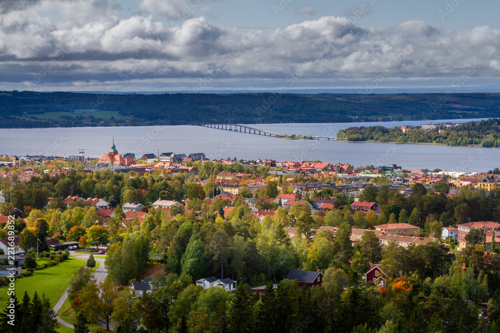 City of Östersund in Jämtland Sweden