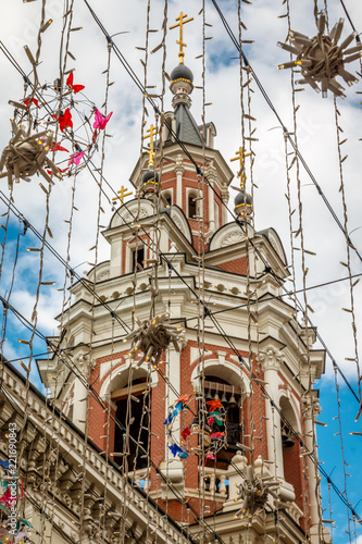Photography church in moscow