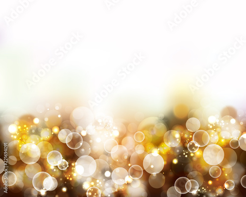 golden background of sparkles