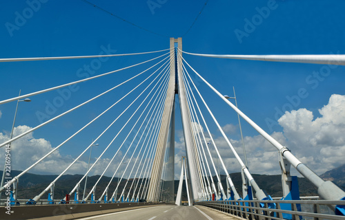 Fototapeta Naklejka Na Ścianę i Meble -  Rio–Antirrio Bridge.