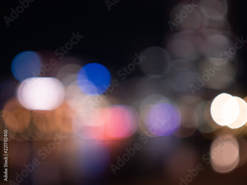  都市　夜景　イルミネーション © Yukimarron