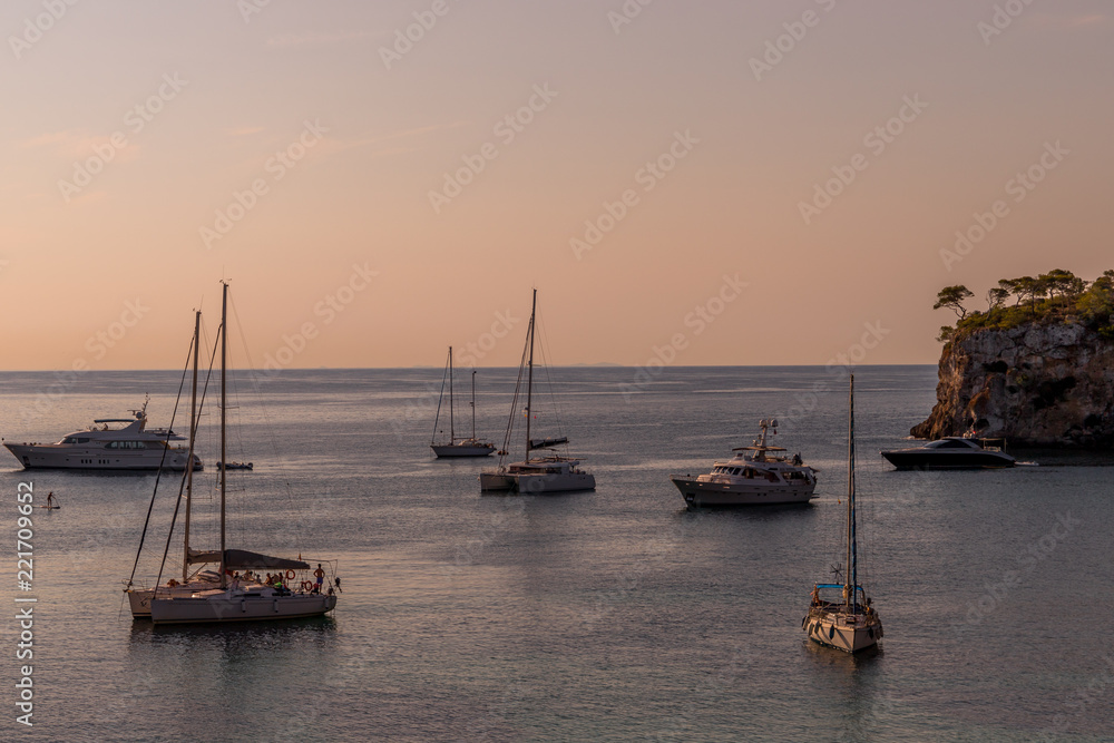 sailboat on Mallorca