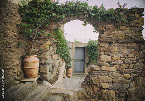 Old stone archway 