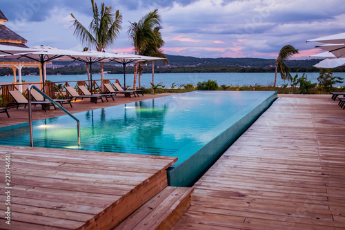 pool in tropical resort © Matt