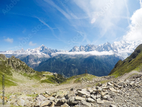 Tour du Mont-Blanc/Col de Voza,France