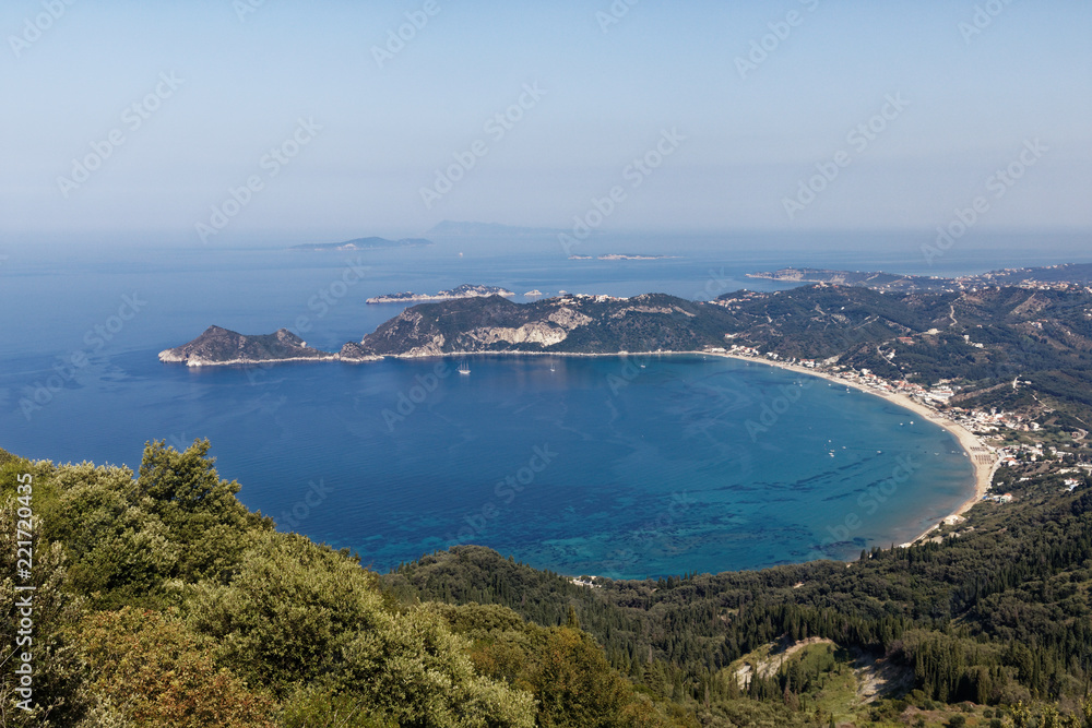 Ágios Geórgios bay corfu, near Paleokastritsa, Europe