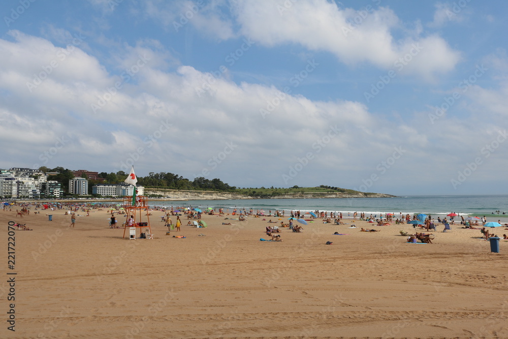 Spectacular Cantabrian Sea beach