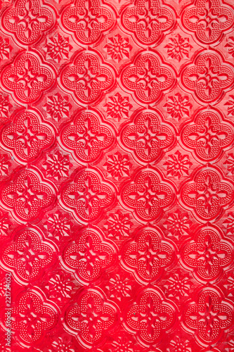 Abstract vintage window glass pattern, Thai style