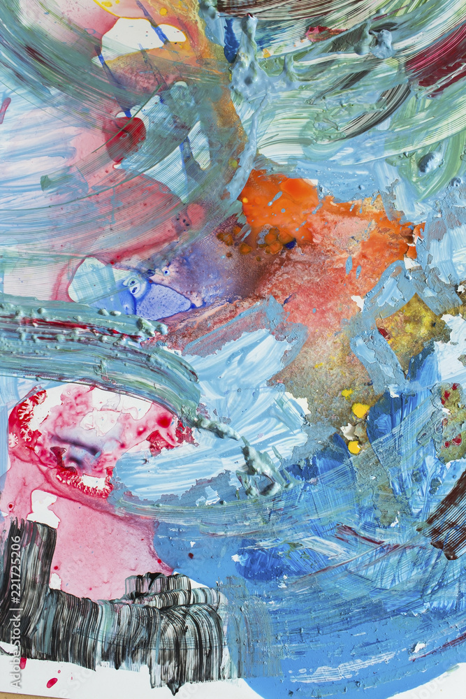 Obraz premium Detail of the Painting as a Background