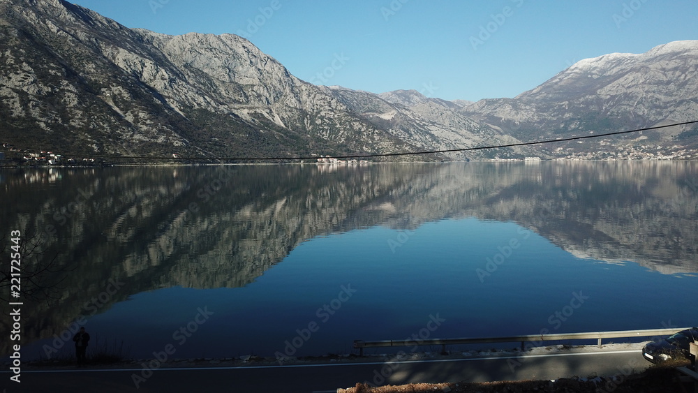 Obraz premium Boka Kotorska bay