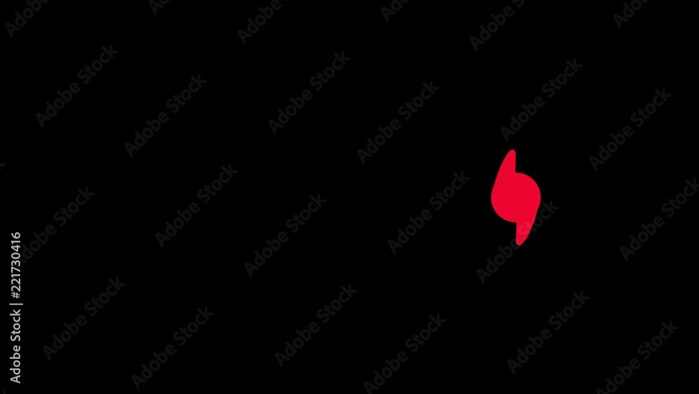 Hurricane or tropical storm symbol animation. Flatten storm progress animation. Hurricane or tropical storm symbol animation. Flatten storm progress animation.