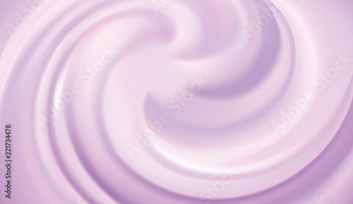 Vector background of swirling pink texture