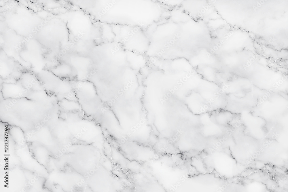 White marble texture with natural pattern for background or design art work. Marble with high resolution