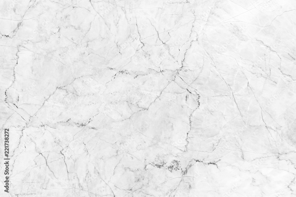 Obraz premium Natural White marble texture for skin tile wallpaper luxurious background, for design art work. Stone ceramic art wall interiors backdrop design. Marble with high resolution