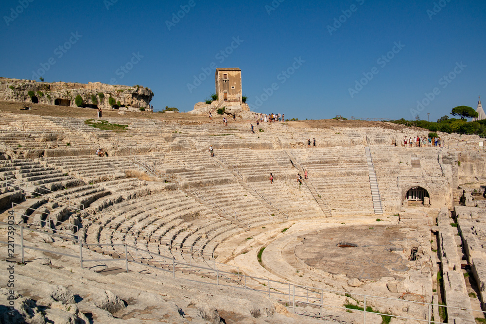 greek theather of siracuse sicily unesco heritage