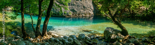 mountain water flow