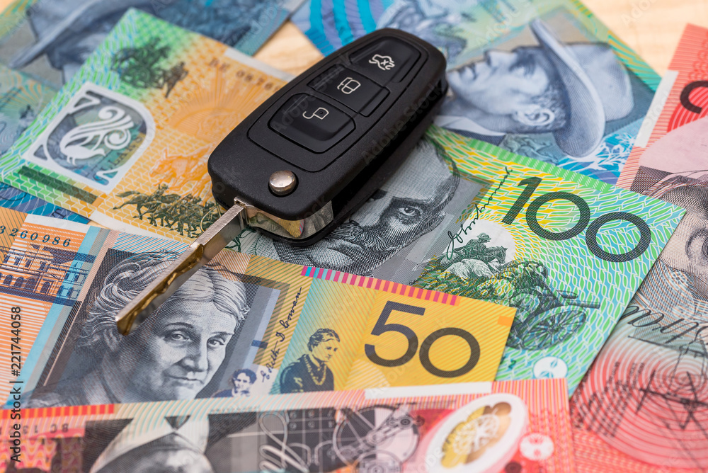 On Australian dollars are the keys to the car On Australian dollars are the keys to the car