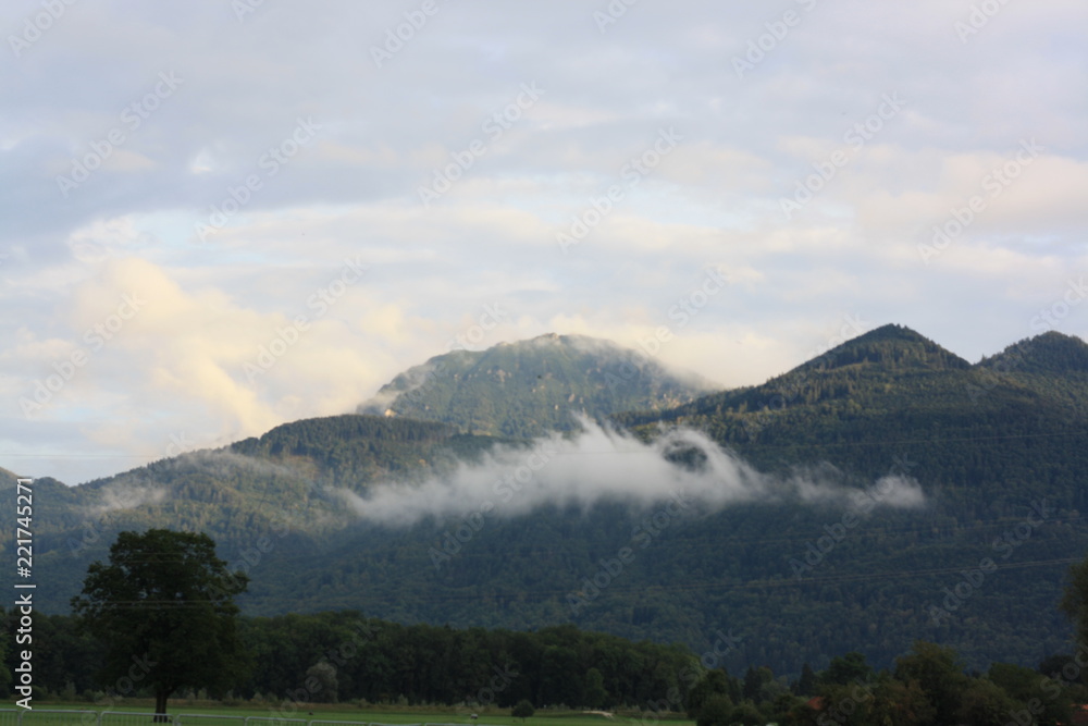 Nebel im Chiemgau