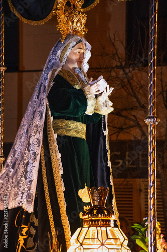Virgen de los Dolores, Torrelodones en Semana Santa photo