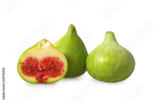 Figs isolated on white