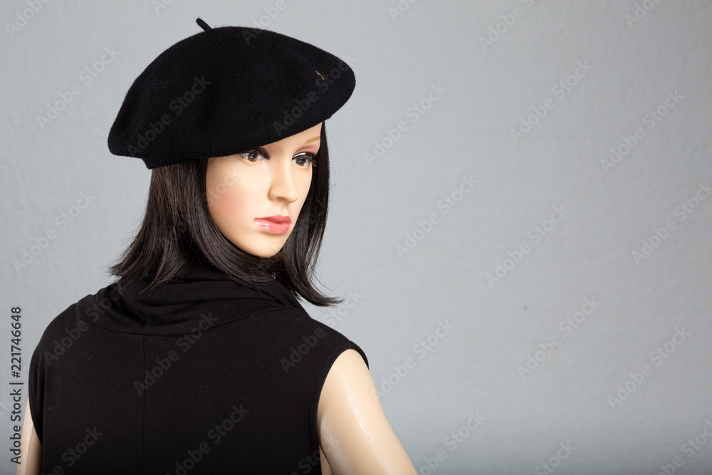 woman glamour manikin