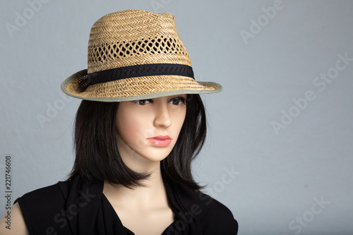 Obraz na płótnie woman glamour manikin w salonie