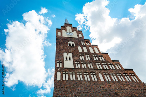 historic streets and city buildings Niemodlin photo