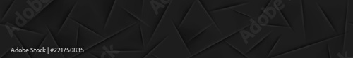 Abstract banner in black colors