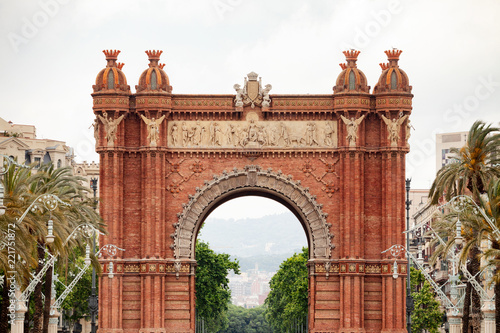 Photography Arc de Triomf Barcdelona Spain