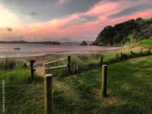 Sunset at the beach