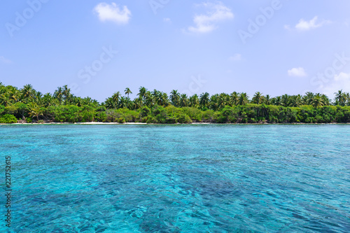 Tropical beach lagoon © photopixel