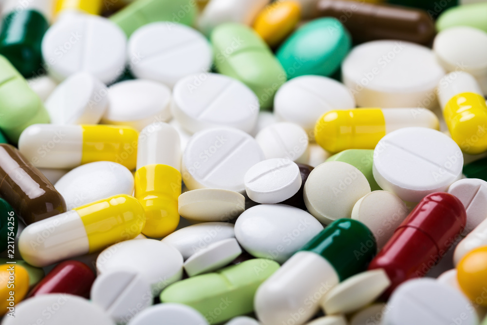 A lot of different medicine pills and capsules A lot of different medicine pills and capsules