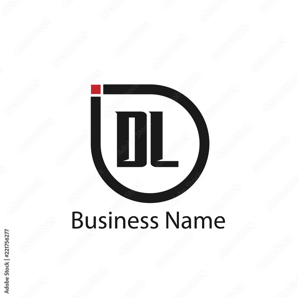 Initial Letter DL Logo Template Design Initial Letter DL Logo Template Design