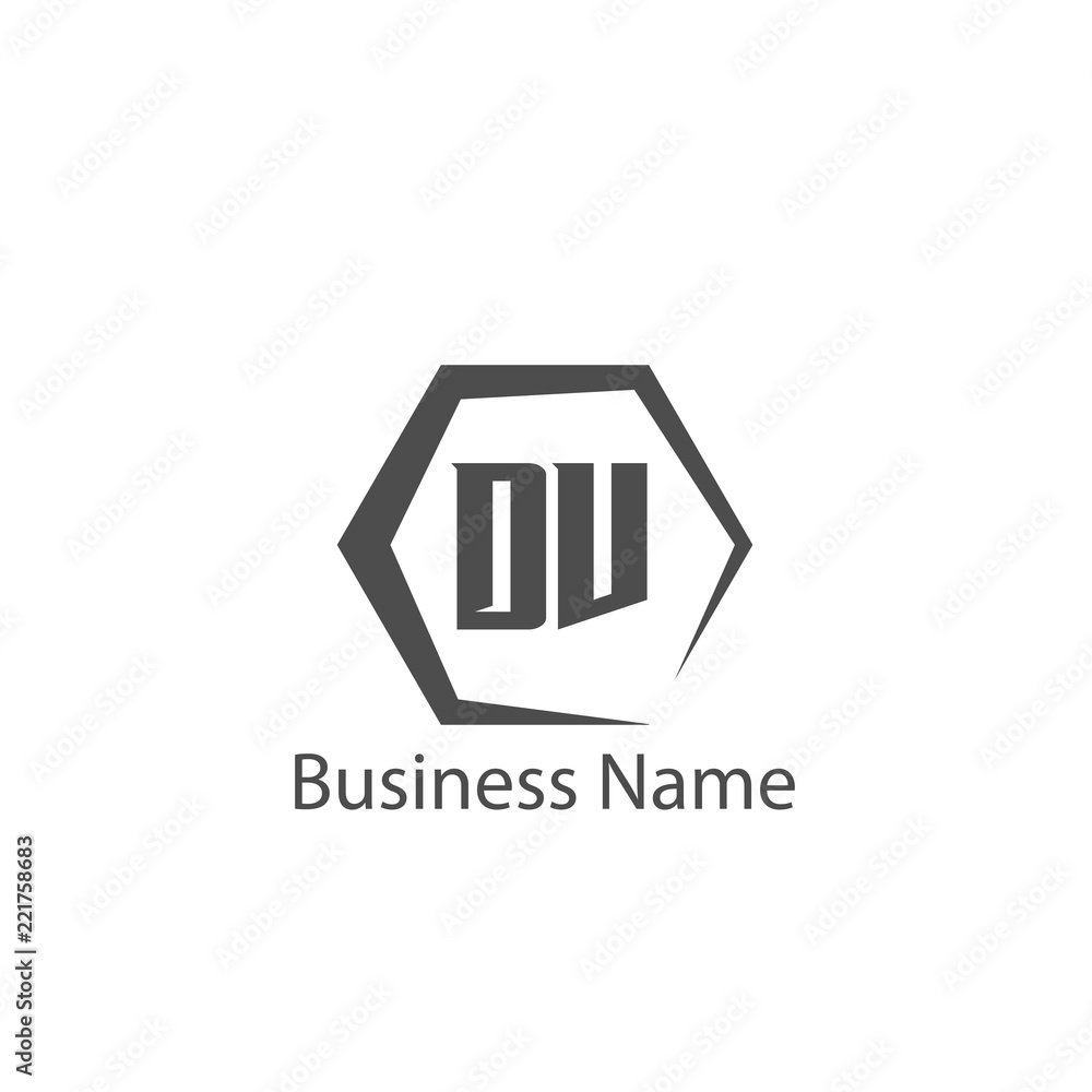 Initial Letter DV Logo Template Design Initial Letter DV Logo Template Design