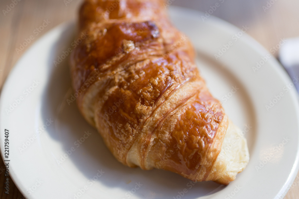 Croissant, desayuno en Nueva York