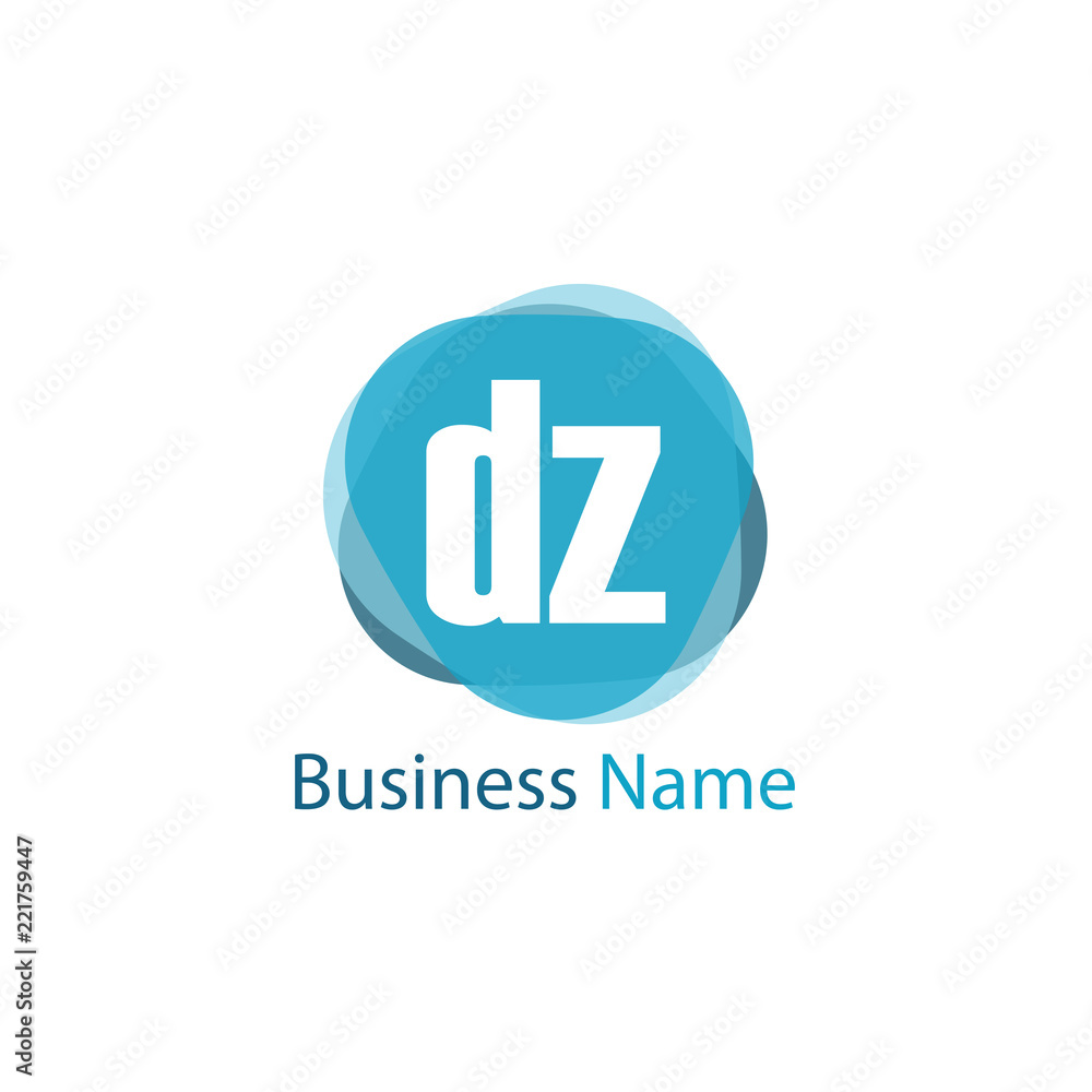 Initial Letter DZ Logo Template Design Initial Letter DZ Logo Template Design