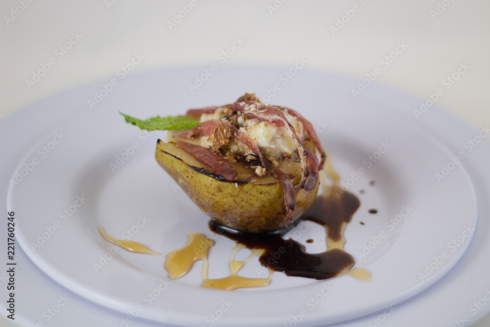 Grilled Pear Appetizer