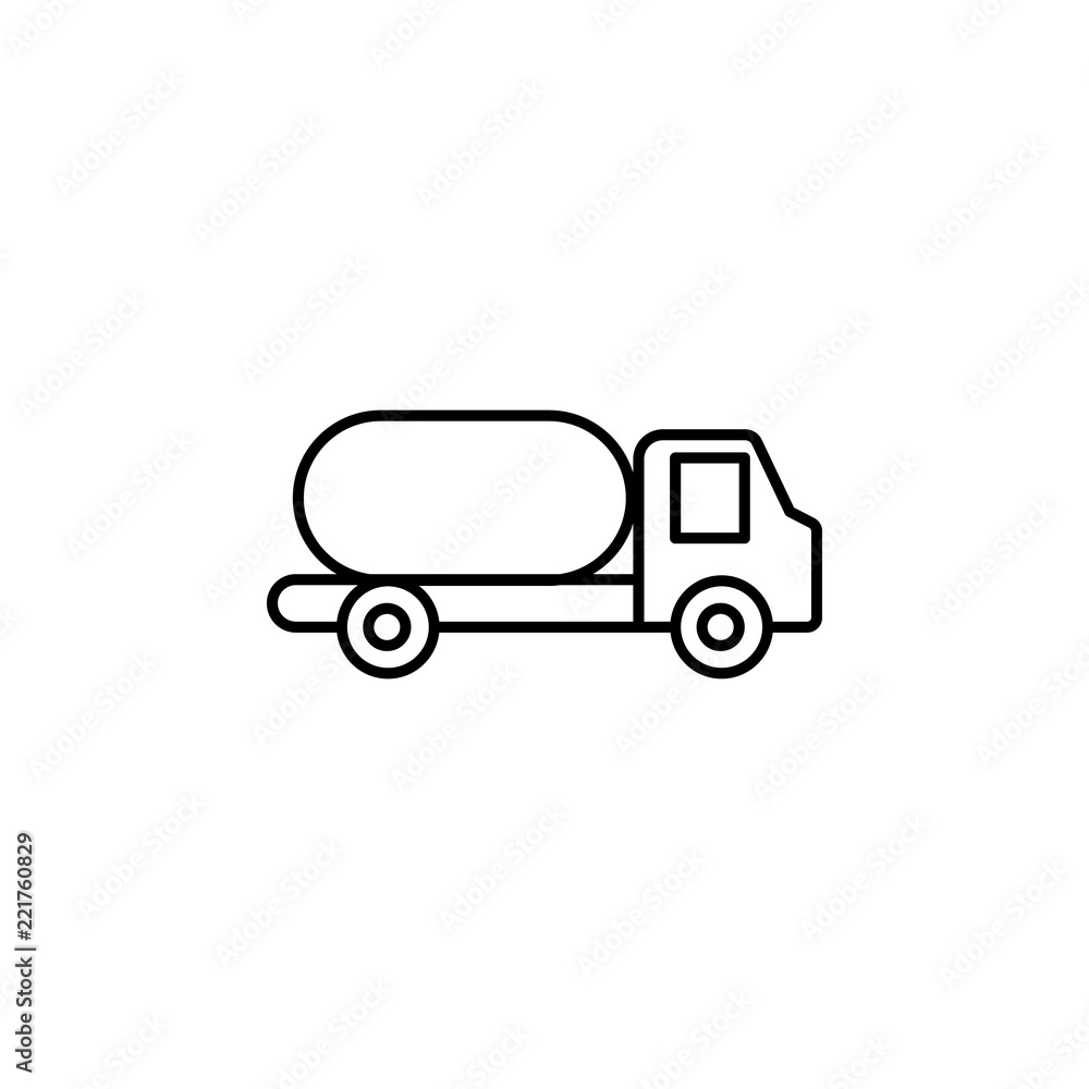 Tank wagon icon. Element of global logistics icon for mobile concept and web apps. Thin line Tank wagon icon can be used for web and mobile Tank wagon icon. Element of global logistics icon for mobile concept and web apps. Thin line Tank wagon icon can be used for web and mobile